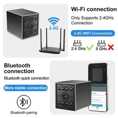 1080P Mini WiFi Camera Wireless Bluetooth Motion Detection Night Vision IP Cam