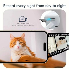 2K Window Camera, 2.4GHz & 5GHz WiFi6 Indoor Cameras for Home Security Outdoor