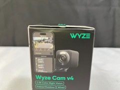 Wyze Cam v4 WYZEC4 2.5K Color Night Vision Indoor/Outdoor Wired Security Camera