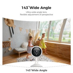 ARPHA 4K Indoor Security Camera WiFi Home Cam AI Detection Night Vision P160M