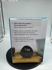 Amazon Alexa Echo Spot Smart Speaker With Display Screen in Black New & Sealed