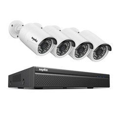 SANNCE 8CH 8MP 4K NVR 5MP Audio POE IP Security Camera System Motion Detection