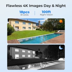 Reolink RLC-810A 4K 8MP PoE Security Camera Smart Detection Night Vision