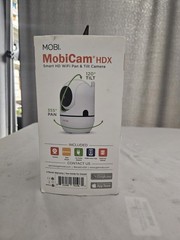 MobiCam HDX Smart HD Video Camera Pan Tilt Wi-Fi Security System Night Vision