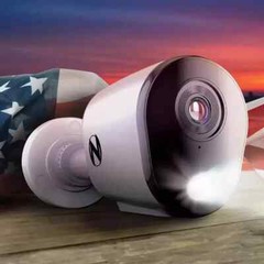 Night Owl CM-FTD4LS-B-V2 2K 2560×1440 (4MP) Wired Add-on Camera with Spotlight
