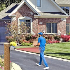 Htzsafe Solar Driveway Alarm System 1/4 Mile Long Transmission Range waterproof