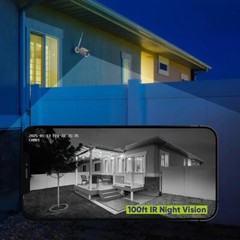 WIFI Home Security Camera System Outdoor Wireless CCTV 8CH 2MP NVR IR Night