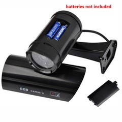 Imitation LED Flashing Fake Camera Outdoor Garden Wall Street Security IP54