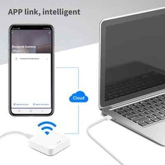 Zigbee 3.0 Smart Home Gateway Tuya WiFi Bluetooth Bridge Ethernet Connection