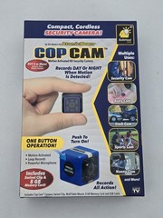 Atomic Beam Cop Cam Motion Activated HD Night Vision 8GB Surveillance Camera
