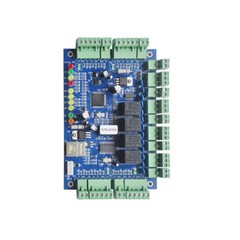 TCP/IP Four 4 Door 20K Users 100K Events power supply iron box Access Controller