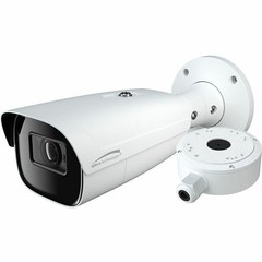 Speco O8B9M 8MP IR Bullet IP Camera w/Advanced Analytics 2.8-12mm Motorized Lens