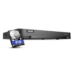 ANNKE 32CH H.265+ 5IN1 4MP Lite DVR Video Recorder Security Camera System AI 4TB