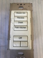 Lutron Homework’s ST-NB-NONE 7 Button