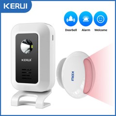 Wireless Entry Door Bell Welcome Motion Sensor Detector Gate Chime Alert Alarm
