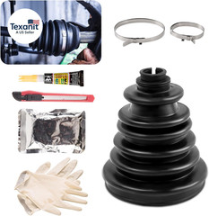 Heavy Duty CVS18 Universal CV Axle Boot Repair Kit, Fits 22-28Mm Shafts, 5.04″ (