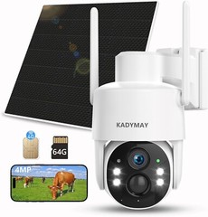 No WiFi Wireless Security Camera Outdoor, 4G LTE Cellular Security Camera wit…