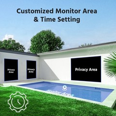 ANNKE Wireless 4CH NVR 5MP Security Camera System Two-Way Audio WIFI Outdoor AI