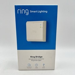 RING SMART LIGHTING RING BRIDGE WHITE WORKS WITH ALEXA NEW SEALED BOX
