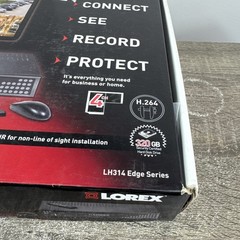 Lorex LH3140000 4 Channel 320GB HDD Model LH314 Edge Network DVR DVI Video