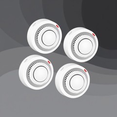 Tuya Smart WiFi Smoke Sensor Fire Protection 85dB Sound Security System ControG0