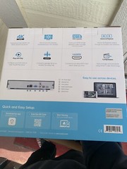 Amcrest NV4108-A2 4K 8CH NVR (1080p/3MP/4MP/5MP/8MP) Network Video Recorder
