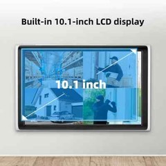4MP HD PTZ WIFI IP Camera 8CH Wireless LCD Monitor NVR Kit Security Surveillance