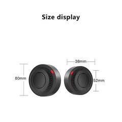 Intelligent WiFi Smoke Sensor 85dB Sound Security System Control Fire Protection