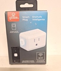 Globe Electric Co. Wi-Fi Smart Plug 50329 Smart Home Made Easy 125V 15A Max