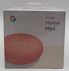 Google Home Mini Smart Speaker with Google Assistant Coral Brand New Sealed