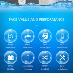 WiFi Water Level Sensor Tuya Leakage Alarm Flood Leak Detector Smart Home Life