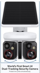 Baseus Dual-Tracking Outdoor Solar Wi‑Fi IP Camera 3K