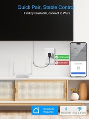 Indoor Smart Plug 2025: 15A Voice-Activated Outlet for Efficient Power Use