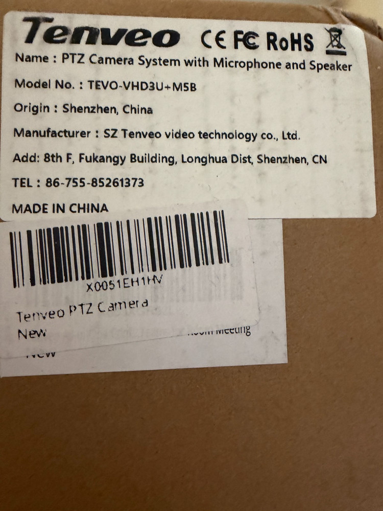Tenveo All-in-One Conference System 20X PTZ Camera Speakerphone 1080P60 USB HDMI