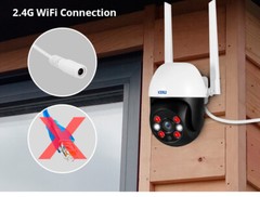 KERUI 5MP 8MP 4K PTZ WiFi IP Wireless Camera Tuya Smart Outdoor Home Security US