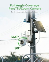 Solar Battery Powered Security Camera for SC43 Wireless Security Camera System