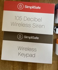 SimpliSafe Home Security System 15Pcs SS-1500 SSCM1 W/Manual &sign