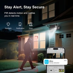 360° PTZ Solar Camera – 4G Connectivity, Free Cloud Storage, Night Color Vision