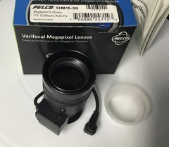 Pelco 13M15-50 Security Camera Lens 15-50mm 3MP Offers High Quality Images NEW!