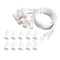 New 10 x RC-33 NC Recessed Door Contact Sensor Alarm Magnet Reed Switch