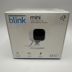 Lot Of 2 NEW Blink Security Cameras: Outdoor BCM00400U & Mini Indoor BCM00300U