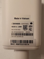 Defender Sentinel NSCB1-A 4K Ultra HD 2.8mm Wired Security Camera w/Cable New