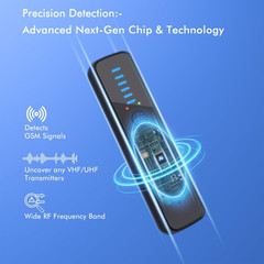Upgraded Hidden Camera Detector – Ai-Powered Anti-Spy Device, GPS Tracker & Bug