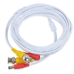 25ft BNC Video Power Wire Cord for Zmodo Q-See Qsee PTZ Lorex Camera Cable