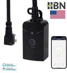 HBN Heavy Duty Outdoor Smart WiFi Plug Timer works with Alexa & Google Assistant