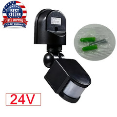 PIR Motion Sensor Switch 110V~265V LED Infrared PIR Motion Sensor Detector Wall