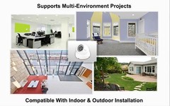 1080p Wide Angle 100 Degree High Definition Indoor/Outdoor CCTV Security Camera