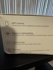 (QTY 4) EIGHTREE ET15: Mini Smart Plug 5GHz & 2.4GHz Wi-Fi, Fits With Alexa