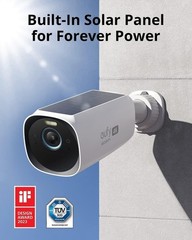 5X eufy S330 Wireless 4K Security Cam 3 Integrated Solar Panel 5-Cam Kit OB