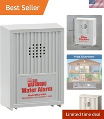 110 dB Water Alarm w/Detachable Sensor for Hard-to- Areas BWD-HWA